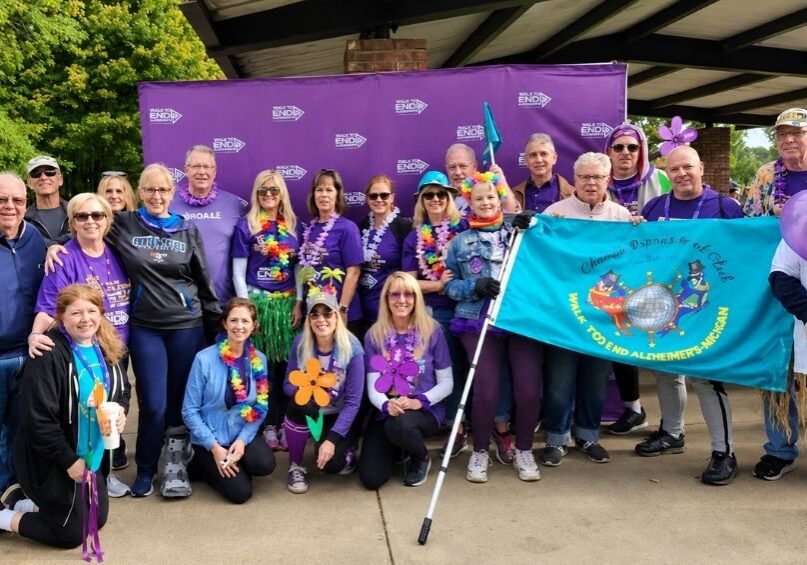 CPHC members participate in the Walk to End Alzheimer’s.