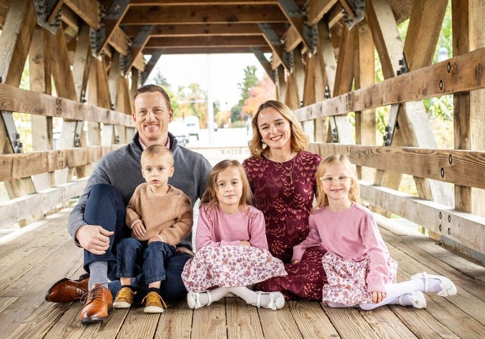 Nickolas, Cooper, Lily, Kristin and Ambellina Tweihs