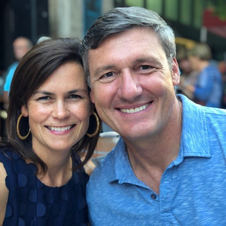 Jennifer Carmody Haunty and Jake Haunty share a commitment to supporting Wellness House and the families it serves.